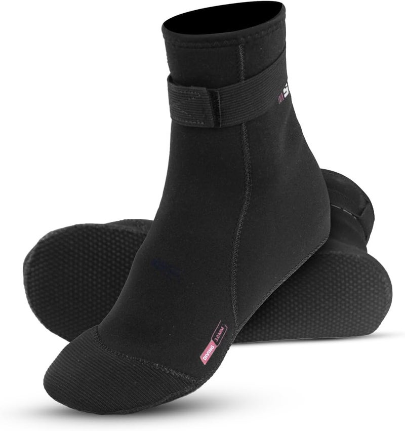 Seaskin Neoprene Socks, 3mm Beach Volleyball Sand Soccer Wetsuit Socks - Image 1